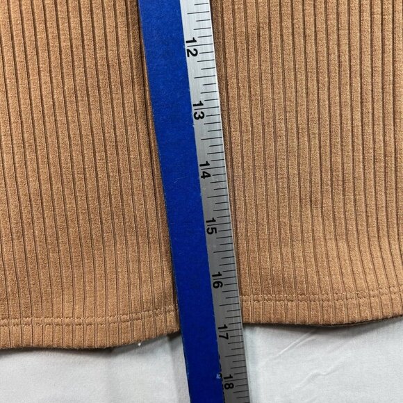 Bar III  Bodycon Skirt Womens Size Small Camel Tan Stretch New - Picture 5 of 7